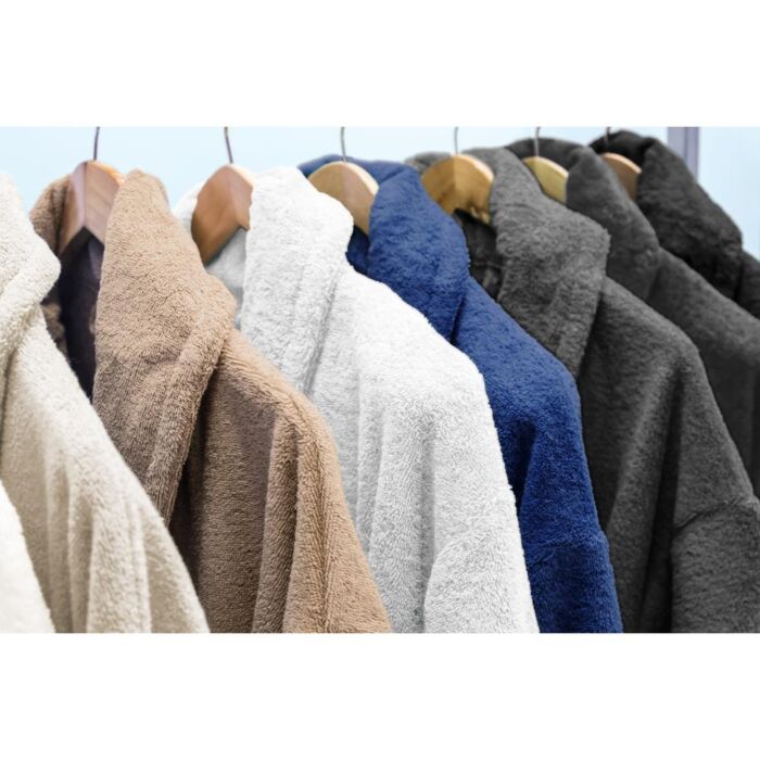 Soft Terry bornoz L/XL gri